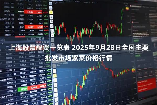 上海股票配资一览表 2025年9月28日全国主要批发市场紫菜价格行情